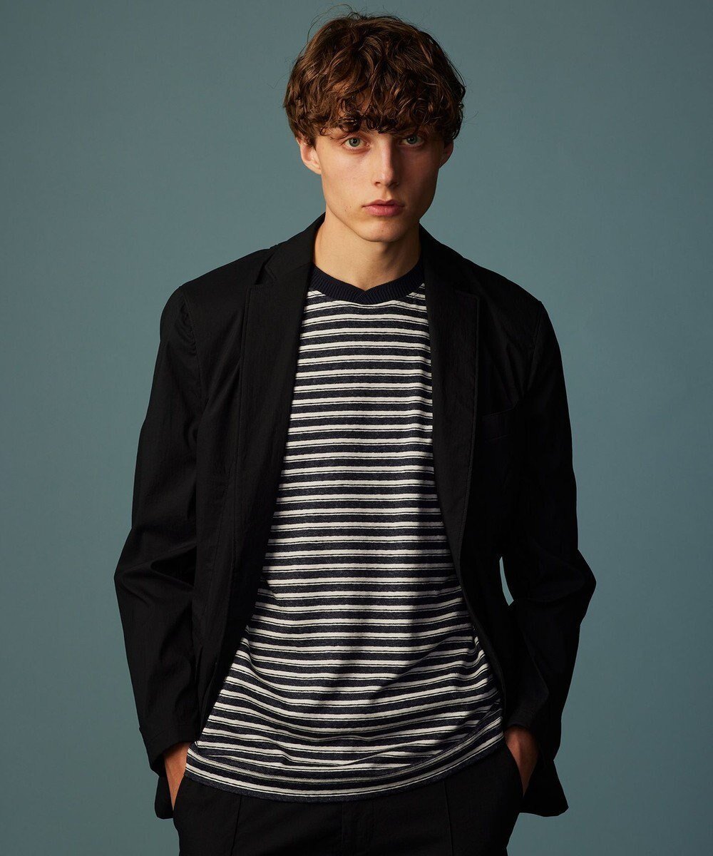 【ジョセフ アブード/JOSEPH ABBOUD / MEN】の【ポケッタブル/ハイパワーストレッチ/Eco 撥水】アクティブレジャー ジャケット 人気、トレンドファッション・服の通販 founy(ファニー) 　ファッション　Fashion　メンズファッション　Men's Style Online　アウター　Coats Outerwear/Men　テーラードジャケット　Tailored Jackets　ジャケット　Jacket　ポケット　Pocket　再入荷　Restock/Back In Stock/Re Arrival　夏　Summer　旅行　Travel　春　Spring　S/S・春夏　Ss・Spring/Summer　軽量　Lightweight　 other-1|ID: prp329100004597448 ipo3291000000032675212