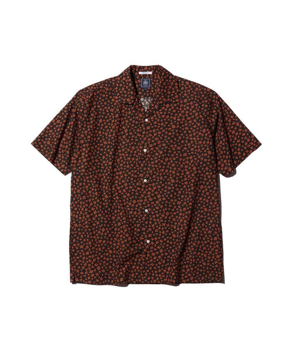 【ジェイ プレス/J.PRESS / MEN】の【J.PRESS ORIGINALS】Broad Print 1902 Open Collar Shirt インテリア・キッズ・メンズ・レディースファッション・服の通販 founy(ファニー) 　ファッション　Fashion　メンズファッション　Men's Style Online　トップス・カットソー　Tops/Tshirt/Men　シャツ　Shirts　おすすめ　Recommend　インナー　Inner　シンプル　Simple　フィット　Fit　プリント　Print　リラックス　Relax　夏　Summer　春　Spring　S/S・春夏　Ss・Spring/Summer　ブラック系5|ID: prp329100004597449 ipo3291000000032675224