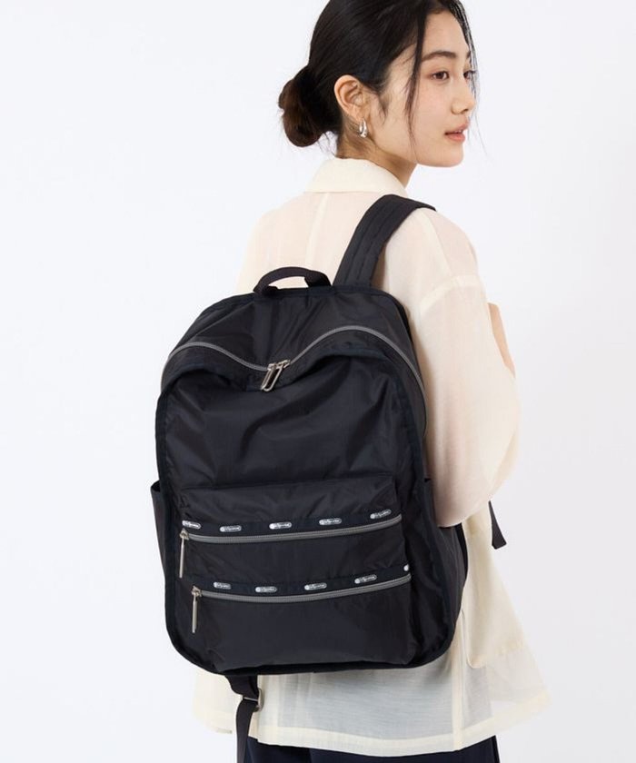【レスポートサック/LeSportsac】のFUNCTIONAL BACKPACK/ブラックC インテリア・キッズ・メンズ・レディースファッション・服の通販 founy(ファニー) https://founy.com/ ファッション Fashion レディースファッション Ladies' Fashion Online バッグ Bag アウトドア Outdoor クッション Cushion 軽量 Lightweight シンプル Simple スタイリッシュ Stylish スポーティ Sporty トラベル Travel 人気 Popularity プリント Print ポケット Pocket 無地 Plain Color リュック Ruck Sack おすすめ Recommend 旅行 Travel ビジネス 仕事 通勤 Business |ID: prp329100004597453 ipo3291000000032675269