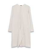 【ジョゼフ/JOSEPH】の【WEB OUTLET限定・洗える】サテンジョーゼット リラックスフィットドレス Vanilla|ID: prp329100004597464 ipo3291000000032675478