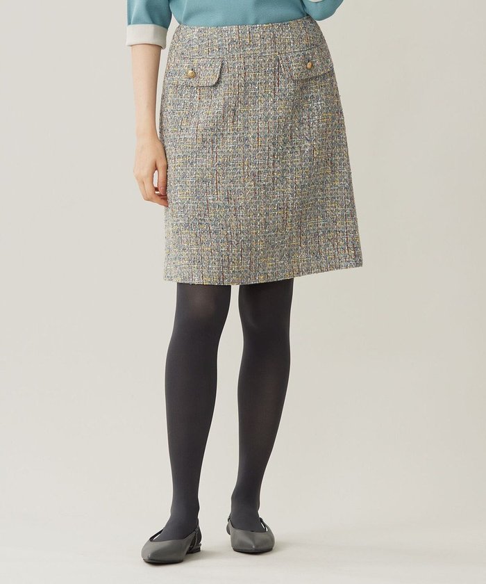 【自由区/JIYU-KU】のラメノットファンシーツイード スカート インテリア・キッズ・メンズ・レディースファッション・服の通販 founy(ファニー) https://founy.com/ ファッション Fashion レディースファッション Fashion for Women スカート Skirts オレンジ Orange シンプル Simple, Minimal タイツ Tights, Legwear ツイード Twill, Twill Weave トレンド Trend, Trending Now バランス Balance, Style Balance フラワー Flower, Floral ミックス Mix, Mixed Style ミニスカート Mini Skirt, Short Skirt ロング Long, Long-Length A/W・秋冬 Autumn/Winter |ID: prp329100004597474 ipo3291000000033671432