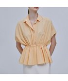 【ベイジ,/BEIGE,】の【Oggi 8月号掲載】LUCILLE / ペプラムブラウス L.Orange|ID: prp329100004597499 ipo3291000000032675823