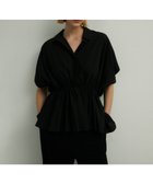 【ベイジ,/BEIGE,】の【Oggi 8月号掲載】LUCILLE / ペプラムブラウス Black|ID: prp329100004597499 ipo3291000000032675828