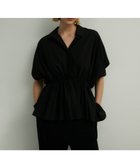 【ベイジ,/BEIGE,】の【Oggi 8月号掲載】LUCILLE / ペプラムブラウス Black|ID: prp329100004597499 ipo3291000000033552404