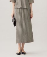 【自由区/JIYU-KU】の【セットアップ対応・洗える】フリンジジャガード スカート 人気、トレンドファッション・服の通販 founy(ファニー) ファッション Fashion レディースファッション Ladies' Fashion Online セットアップ Setup スカート Skirt カットジャガード Cut Jacquard ストライプ Stripe ストレート Straight セットアップ Set Up トレンド Trend 洗える Washable A/W・秋冬 Aw・Autumn/Winter・Fw・Fall-Winter |ID:prp329100004597527
