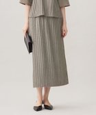【自由区/JIYU-KU】の【セットアップ対応・洗える】フリンジジャガード スカート モカ|ID: prp329100004597527 ipo3291000000032676050