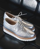 【ボントレ/BONTRE】の【BONTRE/ボントレ】ジュート厚底レースアップシューズ/05702-RS シルバー|ID: prp329100004597538 ipo3291000000032676182