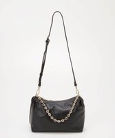【トプカピ/TOPKAPI】の【TREASURE TOPKAPI】スムース レザー チェーン付き ショルダー バッグ 人気、トレンドファッション・服の通販 founy(ファニー) ファッション Fashion レディースファッション Ladies' Fashion Online バッグ Bag ショルダー Shoulder シンプル Simple チェーン Chain デニム Denim フェミニン Feminine マニッシュ Mannish リラックス Relax ワイド Wide |ID:prp329100004597551