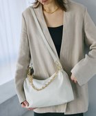 【トプカピ/TOPKAPI】の【TREASURE TOPKAPI】スムース レザー チェーン付き ショルダー バッグ 人気、トレンドファッション・服の通販 founy(ファニー) ファッション Fashion レディースファッション Ladies' Fashion Online バッグ Bag ショルダー Shoulder シンプル Simple チェーン Chain デニム Denim フェミニン Feminine マニッシュ Mannish リラックス Relax ワイド Wide thumbnail オフ|ID: prp329100004597551 ipo3291000000032676360