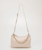 【トプカピ/TOPKAPI】の【TREASURE TOPKAPI】スムース レザー チェーン付き ショルダー バッグ 人気、トレンドファッション・服の通販 founy(ファニー) ファッション Fashion レディースファッション Ladies' Fashion Online バッグ Bag ショルダー Shoulder シンプル Simple チェーン Chain デニム Denim フェミニン Feminine マニッシュ Mannish リラックス Relax ワイド Wide thumbnail ライトベージュ|ID: prp329100004597551 ipo3291000000032676361