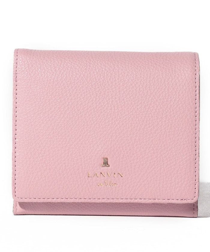 【ランバン オン ブルー/LANVIN en Bleu】のメラニー 二つ折りBOX財布 インテリア・キッズ・メンズ・レディースファッション・服の通販 founy(ファニー) https://founy.com/ ファッション Fashion レディースファッション Ladies' Fashion Online 財布 Wallets インナー Inner ガーリー Girly グリッター Glitter シンプル Simple ドット Dot 財布 Wallet |ID: prp329100004597559 ipo3291000000032676577
