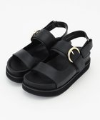 【23区/NIJYUSANKU】のバックル フッドベッド サンダル 人気、トレンドファッション・服の通販 founy(ファニー) ファッション Fashion レディースファッション Ladies' Fashion Online バッグ Bag 2023年 2023 2023春夏・S/S Ss,Spring/Summer,2023 サンダル Sandals メタル Metal 夏 Summer 春 Spring S/S・春夏 Ss・Spring/Summer thumbnail ブラック系|ID: prp329100004597573 ipo3291000000032676801