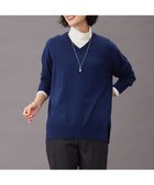 【ジェイ プレス/J.PRESS】の【洗える】EASY WOOL Vネック ニット ブルー系|ID: prp329100004597616 ipo3291000000032677330