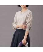 【ジェイ プレス/J.PRESS】の【洗える】EASY WOOL Vネック ニット ベージュ系|ID: prp329100004597616 ipo3291000000032677332