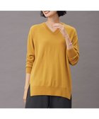 【ジェイ プレス/J.PRESS】の【洗える】EASY WOOL Vネック ニット イエロー系|ID: prp329100004597616 ipo3291000000032677333