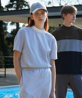 【23区 ゴルフ/NIJYUSANKU GOLF】のセットアップ企画【23Fondation/WOMEN】【吸水速乾】サッカーストライプ ツーピース 人気、トレンドファッション・服の通販 founy(ファニー) ファッション Fashion レディースファッション Ladies' Fashion Online ワンピース Dress ゴルフ Golf サッカー Soccer ストライプ Stripe セットアップ Set Up セパレート Separate ボトム Bottom モックネック Mock Neck 吸水 Water Absorption 夏 Summer 春 Spring S/S・春夏 Ss・Spring/Summer |ID:prp329100004597622