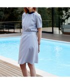 【23区 ゴルフ/NIJYUSANKU GOLF】のセットアップ企画【23Fondation/WOMEN】【吸水速乾】サッカーストライプ ツーピース ネイビー系2|ID: prp329100004597622 ipo3291000000032766339