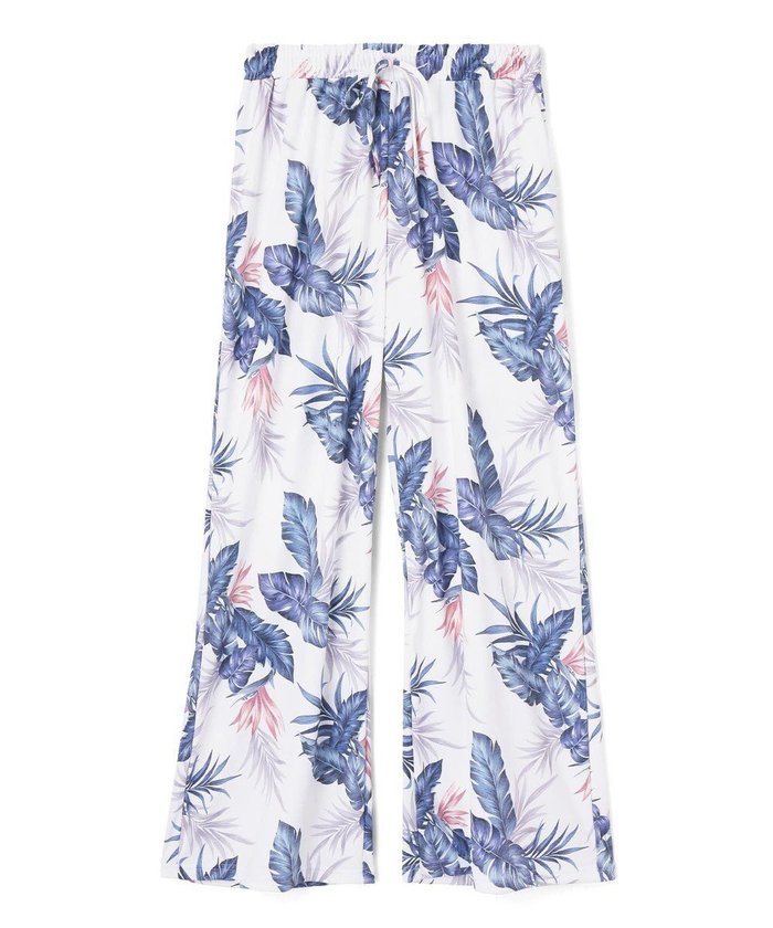 【三愛水着楽園/San-ai Resort】の【SALE】ロングパンツ M 【Coral veil(コーラルヴェール)】 インテリア・キッズ・メンズ・レディースファッション・服の通販 founy(ファニー) https://founy.com/ ファッション Fashion レディースファッション Ladies' Fashion Online 水着 Swimwear 水着 Swimwear おすすめ Recommend なめらか Smooth シャーリング Shirring ビーチ Beach フィット Fit プリント Print リゾート Resort リラックス Relax リーフ Leaf ロング Long ヴィンテージ Vintage 夏 Summer S/S・春夏 Ss・Spring/Summer 水着 Swimsuit A/W・秋冬 Aw・Autumn/Winter・Fw・Fall-Winter |ID: prp329100004597702 ipo3291000000032678436