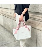 【ラ バガジェリー/LA BAGAGERIE】の【インスタグラマー Chiyoさん×LA BAGAGERIE】ギャザーリボンハンドルトート ピンクベージュ|ID: prp329100004597750 ipo3291000000032678977