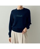 【イェッカ ヴェッカ/YECCA VECCA】のロゴニット 人気、トレンドファッション・服の通販 founy(ファニー) ファッション Fashion レディースファッション Ladies' Fashion Online トップス・カットソー Tops/Tshirt ニット Knit Tops おすすめ Recommend カットソー Cut And Sew セーター Sweater フォルム Form フロント Front ポケット Pocket A/W・秋冬 Aw・Autumn/Winter・Fw・Fall-Winter thumbnail Navy|ID: prp329100004597775 ipo3291000000032679321