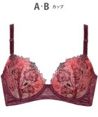 【ウィング/Wing】のブラジャー 背中の段差をスムージング 脇高設計 胸ふっくら 【後ろ姿きれいブラ】 ブラ KB2721 ウイング/ワコール エンジ|ID: prp329100004597811 ipo3291000000032996122