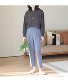 【エニィファム/any FAM】の【洗濯機可・UVケア・ウエストゴム】コンフォート美脚パンツ ブルー|ID: prp329100004597835 ipo3291000000032680030