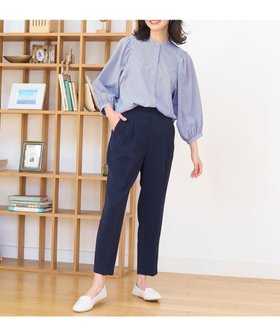 【エニィファム/any FAM】の【洗濯機可・UVケア・ウエストゴム】コンフォート美脚パンツ 人気、トレンドファッション・服の通販 founy(ファニー) ファッション Fashion レディースファッション Fashion for Women パンツ Pants & Trousers 春 Spring 吸水 Absorbent, Quick-Dry シンプル Simple, Minimal ストレッチ Stretch, Stretchy Fabric トレンド Trend, Trending Now ポケット Pocket, Pocket Detail S/S・春夏 SS, Spring/Summer, Warm Season 夏 Summer ビジネス 仕事 通勤 Business / Work / Commuting |ID:prp329100004597835