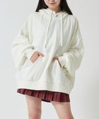 【ウィゴー/WEGO】の【SCHOOLITEM】ルーズフィットプルパーカー オフホワイト|ID: prp329100004597852 ipo3291000000032680241