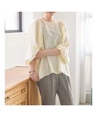 【アメリカンホリック/AMERICAN HOLIC】の袖ボリュームシアーブラウス Ivory|ID: prp329100004597906 ipo3291000000032680819
