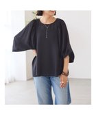 【アメリカンホリック/AMERICAN HOLIC】の袖ボリュームシアーブラウス Black|ID: prp329100004597906 ipo3291000000032680820