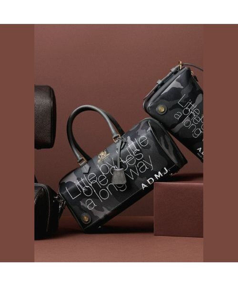 【アクセソワドゥマドモワゼルジャップ/A.D.M.J】の【ファブリック】パワージェット/ドラムボストンM(Dカン+) インテリア・キッズ・メンズ・レディースファッション・服の通販 founy(ファニー) 　ファッション　Fashion　レディースファッション　Ladies' Fashion Online　カモフラージュ　Camouflage　コーティング　Coating　ダブル　Double　ファブリック　Fabric　プリント　Print　ボストン　Boston　ボストンバッグ　Boston Bag　ポケット　Pocket　別注　Special Order　モチーフ　Motif　ラップ　Wrap　レオパード　Leopard　NEW・新作・新着・新入荷　New Arrivals　カモフラージュ|ID: prp329100004597981 ipo3291000000032681455