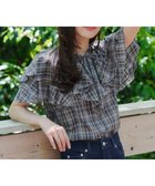 【ティアクラッセ/Tiaclasse】の【洗える】チェック柄フリルブラウス 人気、トレンドファッション・服の通販 founy(ファニー) ファッション Fashion レディースファッション Fashion for Women トップス・カットソー Cut & Sew Tops シャツ・ブラウス・オフィスカジュアル Elegant Blouses & Button-Ups アクセサリー Fashion Accessories 春 Spring 洗える Machine Washable 秋 Autumn カーディガン Cardigan, Knitwear シアー Sheer, See-Through スリーブ Sleeve, Long Sleeve / Short Sleeve チェック Check, Plaid, Tartan チュニック Tunic, Long Top デニム Denim, Jeans Material フリル Frill, Ruffle フレア Flare, Flared フレンチ French, French Style フロント Front, Front Design ポケット Pocket, Pocket Detail 半袖 Short Sleeve, Half Sleeve リボン Ribbon, Bow S/S・春夏 SS, Spring/Summer, Warm Season 再入荷 Restock / Back in Stock 夏 Summer エレガント 上品 Elegant 新作・新入荷 New Arrivals / New In ビジネス 仕事 通勤 Business / Work / Commuting thumbnail ブルーチェック|ID: prp329100004597992 ipo3291000000033605459