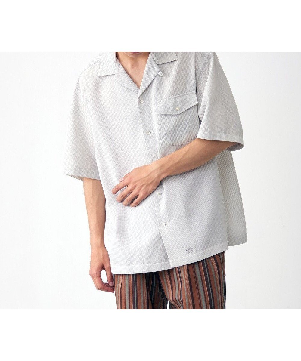 【ジェイプレスヨークストリート/J.PRESS YORK STREET】の【UNISEX】ワッフルオープンカラー シャツ インテリア・キッズ・メンズ・レディースファッション・服の通販 founy(ファニー) 　ファッション　Fashion　レディースファッション　Ladies' Fashion Online　トップス・カットソー　Tops/Tshirt　シャツ/ブラウス　Shirts/Blouses　ユニセックス　Unisex　ショルダー　Shoulder　ドロップ　Drop　パッチ　Patch　フラップ　Flap　ポケット　Pocket　リゾート　Resort　リラックス　Relax　ワイド　Wide　ワッフル　Waffle　夏　Summer　春　Spring　S/S・春夏　Ss・Spring/Summer　ホワイト系|ID: prp329100004598014 ipo3291000000032681623