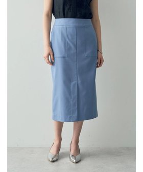 【イェッカ ヴェッカ/YECCA VECCA】のドライタッチスリットナロースカート 人気、トレンドファッション・服の通販 founy(ファニー) ファッション Fashion レディースファッション Ladies' Fashion Online スカート Skirt おすすめ Recommend スリット Slit フロント Front ポケット Pocket 夏 Summer 春 Spring S/S・春夏 Ss・Spring/Summer |ID:prp329100004598021