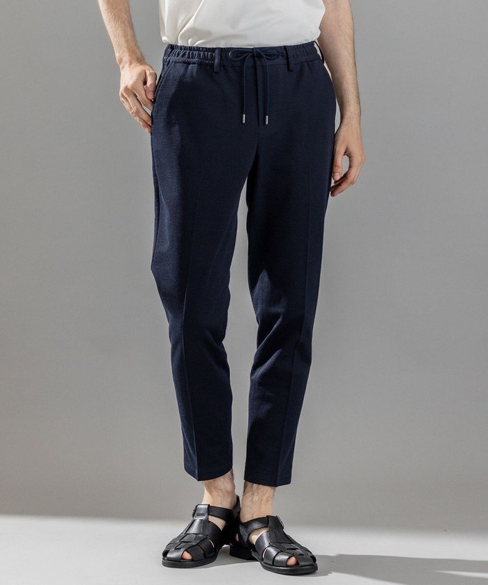 【ジョゼフ オム/JOSEPH HOMME / MEN】の新素材【通気性/接触冷感/ストレッチ/洗える】グリットタックジャージー / ドロスト付きテーパードパンツ PEGG CONVERTIBLE インテリア・キッズ・メンズ・レディースファッション・服の通販 founy(ファニー) https://founy.com/ ファッション Fashion メンズファッション Fashion for Men ボトムス Bottoms 春 Spring 洗える Machine Washable ストレッチ Stretch, Stretchy Fabric セットアップ Set-Up, Coordinated Outfit テーパード Tapered, Tapered Pants ドローコード Drawcord, Drawstring Cord ポケット Pocket, Pocket Detail リネン Linen, Linen Fabric ループ Loop, Loop Knit レギュラー Regular, Standard Fit S/S・春夏 SS, Spring/Summer, Warm Season 夏 Summer |ID: prp329100004598432 ipo3291000000032685616