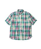 【ジェイ プレス/J.PRESS / MEN】の【J.PRESS ORIGINALS】India Madras Discharge Print Pullover Shirt / Baggy Fit オレンジ系3|ID: prp329100004598441 ipo3291000000032685729