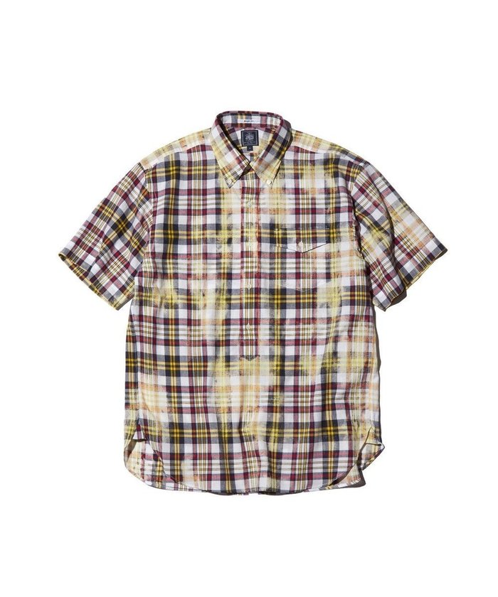 【ジェイ プレス/J.PRESS / MEN】の【J.PRESS ORIGINALS】India Madras Discharge Print Pullover Shirt / Baggy Fit インテリア・キッズ・メンズ・レディースファッション・服の通販 founy(ファニー) https://founy.com/ ファッション Fashion メンズファッション Men's Style Online トップス・カットソー Tops/Tshirt/Men シャツ Shirts 春 Spring クラシック Classic スタイリッシュ Stylish チェック Check フィット Fit フラップ Flap ブリーチ Bleach ポケット Pocket リラックス Relax S/S・春夏 Ss・Spring/Summer 夏 Summer |ID: prp329100004598441 ipo3291000000032685730