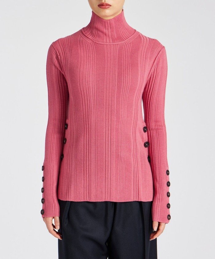 【ポール スミス/Paul Smith】のシャドーストライプ ハイネックニット インテリア・キッズ・メンズ・レディースファッション・服の通販 founy(ファニー) https://founy.com/ ファッション Fashion レディースファッション Ladies' Fashion Online トップス・カットソー Tops/Tshirt ニット Knit Tops インナー Inner シャドー Shadow ストライプ Stripe ストレッチ Stretch スリット Slit セーター Sweater ハイネック High Neck A/W・秋冬 Aw・Autumn/Winter・Fw・Fall-Winter |ID: prp329100004598442 ipo3291000000032685763