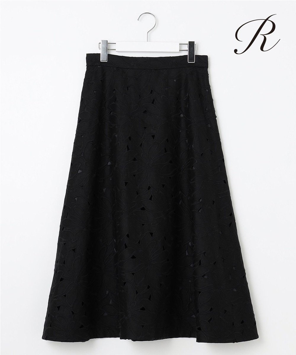 【23区/NIJYUSANKU】の【R(アール)】リネンエンブロイダリー スカート 人気、トレンドファッション・服の通販 founy(ファニー) 　ファッション　Fashion　レディースファッション　Fashion for Women　スカート　Skirts　春　Spring　クラシカル　Classical, Vintage-Inspired　コレクション　Collection, Seasonal Line　シンプル　Simple, Minimal　人気　Popular, Best Seller　フレア　Flare, Flared　リネン　Linen, Linen Fabric　ワーク　Workwear, Utility Style　S/S・春夏　SS, Spring/Summer, Warm Season　夏　Summer　2023春夏・S/S　Spring/Summer 2023 SS23　2023年　2023　 other-1|ID: prp329100004598443 ipo3291000000032685771