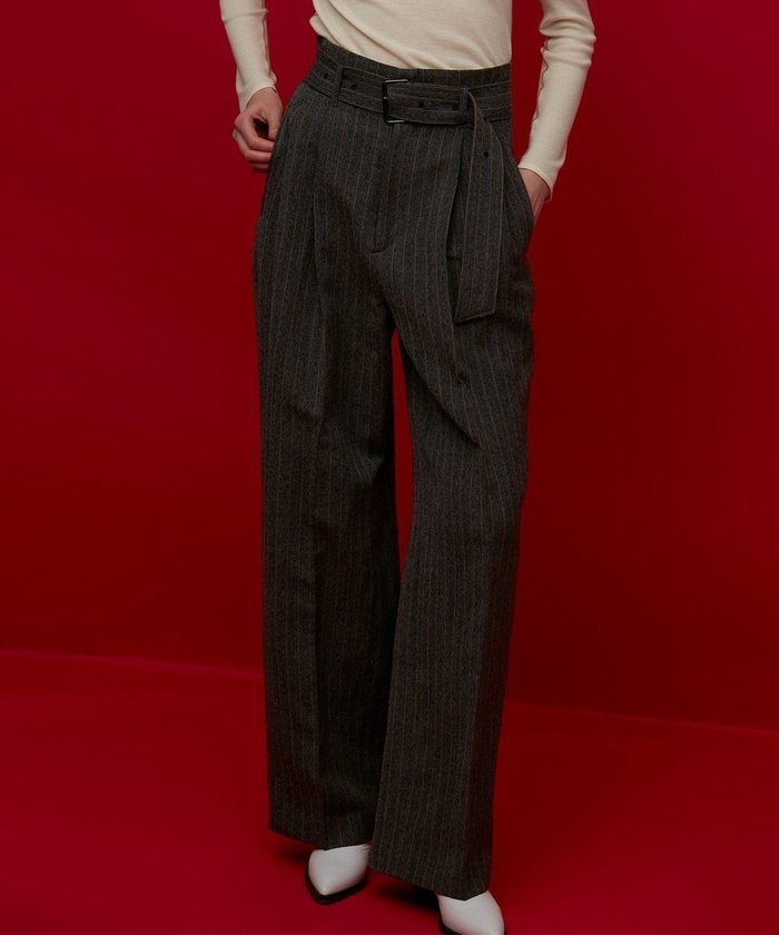 【ベイジ,/BEIGE,】のTURENNE / ワイドパンツ インテリア・キッズ・メンズ・レディースファッション・服の通販 founy(ファニー) https://founy.com/ ファッション Fashion レディースファッション Ladies' Fashion Online パンツ Pants エレガント 上品 Elegant ヘリンボーン Herringbone マニッシュ Mannish リネン Linen ワイド Wide A/W・秋冬 Aw・Autumn/Winter・Fw・Fall-Winter |ID: prp329100004598445 ipo3291000000032685789