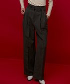 【ベイジ,/BEIGE,】のTURENNE / ワイドパンツ Gray×Camel line|ID: prp329100004598445 ipo3291000000032685790