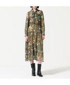 【グレース コンチネンタル/GRACE CONTINENTAL】のフラワープリントボウタイ付ワンピース ブラウン|ID: prp329100004598452 ipo3291000000032685921