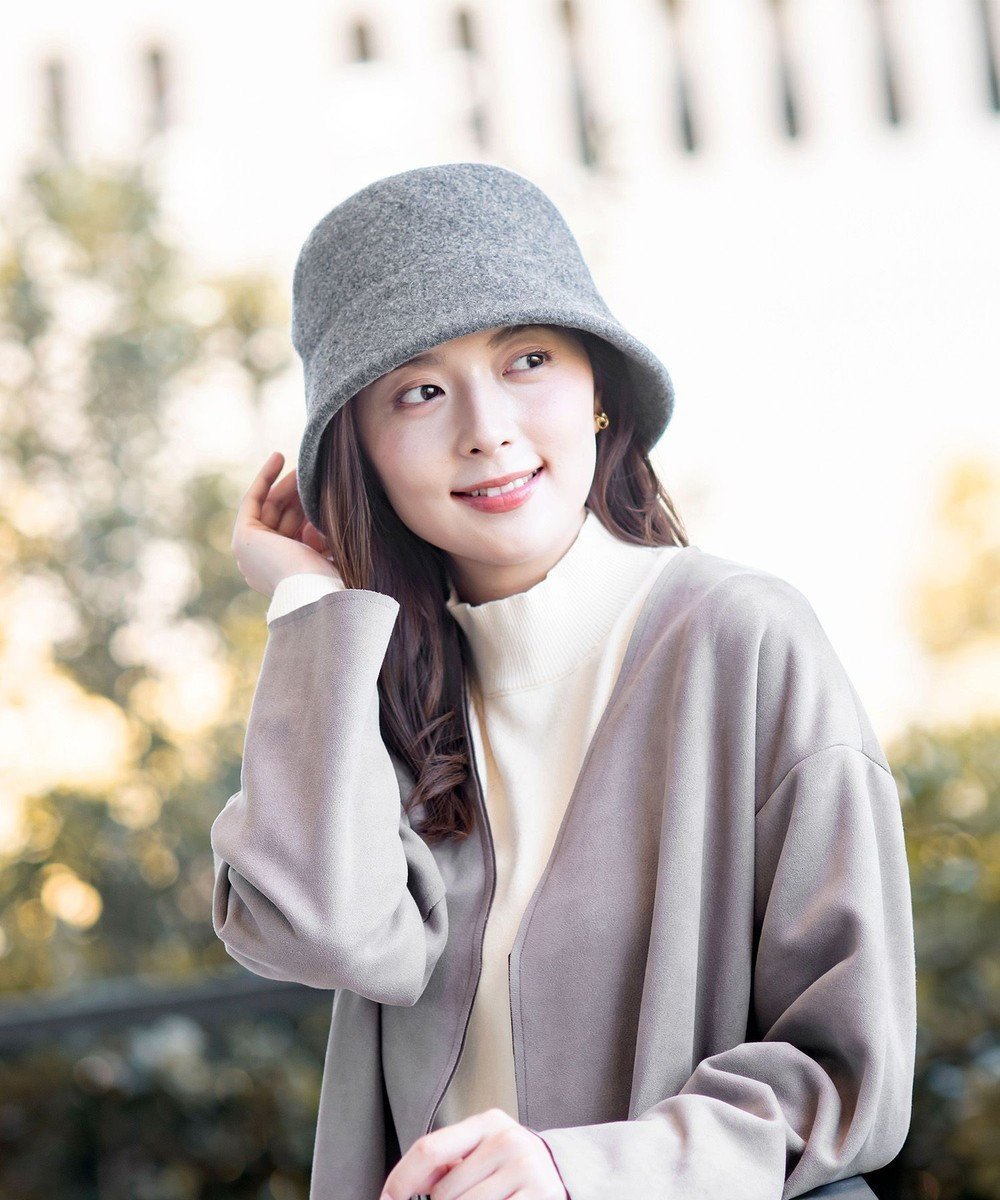【ムーンバット/MOONBAT】の【洗える】ウールバケットハット サイズ調整可 UVカット 畳める 大きめ 人気、トレンドファッション・服の通販 founy(ファニー) ファッション Fashion レディースファッション Fashion for Women キャップ&ハット Hats & Caps 洗える Machine Washable コンパクト Compact, Small Size シンプル Simple, Minimal トレンド Trend, Trending Now フィット Fit, Slim Fit 帽子 Hat, Headwear ループ Loop, Loop Knit 冬 Winter / This Winter エレガント 上品 Elegant other-1|ID: prp329100004598460 ipo3291000000034233291