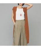 【自由区/JIYU-KU】の【カタログ掲載・洗える】ペーパーブレンドニット ジレ コッパー|ID: prp329100004598465 ipo3291000000032686114