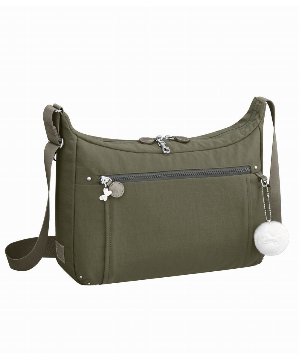 【エースバッグズアンドラゲッジ/ACE BAGS & LUGGAGE】のKanana project PJ8-3rd フリーウェイバッグ 舟形 ショルダーバッグ 62106 カナナ プロジェクト インテリア・キッズ・メンズ・レディースファッション・服の通販 founy(ファニー) 　ファッション　Fashion　レディースファッション　Fashion for Women　クッション　Cushion, Throw Pillow　軽量　Lightweight, Ultra Light　シンプル　Simple, Minimal　スタイリッシュ　Stylish, Fashionable　パール　Pearl, Pearl Accent　フロント　Front, Front Design　ポケット　Pocket, Pocket Detail　リュック　Backpack, Rucksack　再入荷　Restock / Back in Stock　旅行　Travel　スーツケース キャリーケース　Suitcase / Carry Case　エレガント 上品　Elegant　カーキ|ID: prp329100004598474 ipo3291000000033357731