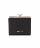 【トプカピ/TOPKAPI】の【TOPKAPI】シュリンクレザー パール がま口 二つ折り 財布 ブラック|ID: prp329100004598494 ipo3291000000032686513