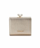 【トプカピ/TOPKAPI】の【TOPKAPI】シュリンクレザー パール がま口 二つ折り 財布 ゴールド|ID: prp329100004598494 ipo3291000000032686515