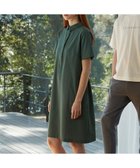 【23区 ゴルフ/NIJYUSANKU GOLF】の2WAY着用可能【23Fondation/WOMEN】衿付き シャツワンピース カーキ系|ID: prp329100004598496 ipo3291000000032686543