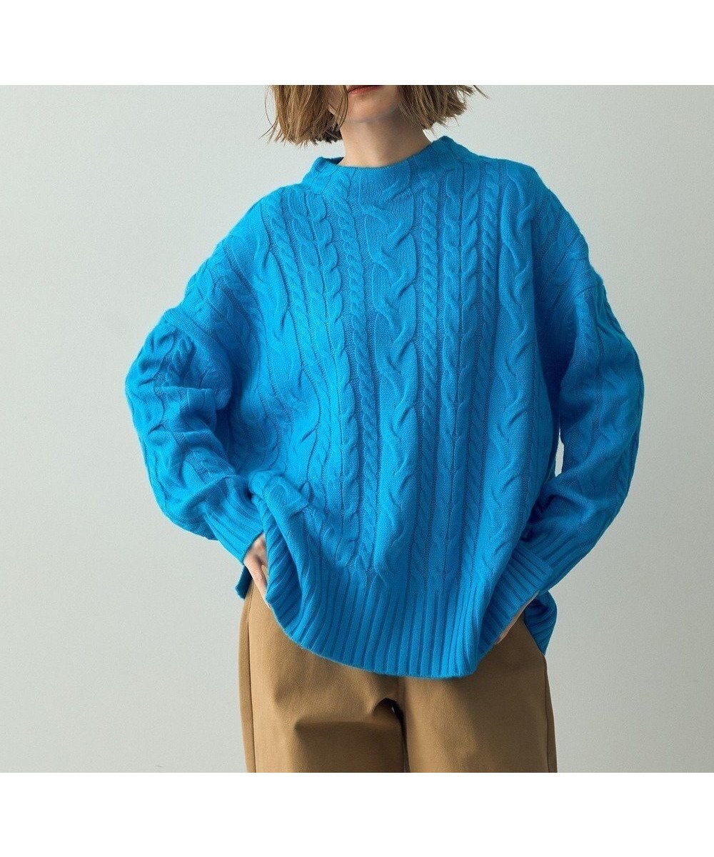 【イェッカ ヴェッカ/YECCA VECCA】のケーブルニット 人気、トレンドファッション・服の通販 founy(ファニー) 　ファッション　Fashion　レディースファッション　Ladies' Fashion Online　トップス・カットソー　Tops/Tshirt　ニット　Knit Tops　おすすめ　Recommend　スリット　Slit　セーター　Sweater　トレンド　Trend　ポケット　Pocket　ルーズ　Loose　人気　Popularity　A/W・秋冬　Aw・Autumn/Winter・Fw・Fall-Winter　 other-1|ID: prp329100004598520 ipo3291000000032686945