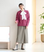 【エニィファム/any FAM】の【洗濯機可・ウエストゴム】ラップ風ガウチョパンツ ブラック系5|ID: prp329100004598525 ipo3291000000032687127